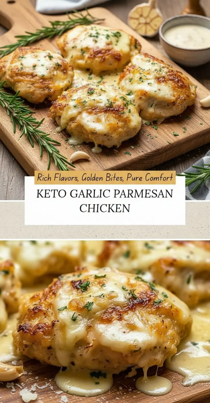 recipe image of fresh chicken breasts chicken thighs garlic parmesan cheese heavy cream butter Italian seasoning salt pepper spinach onion white wine chicken broth mozzarella almond flour arranged on a white marble kitchen counter with healthy clear glass bowls and rustic brown wooden kitchen sets under soft diffuse daylight