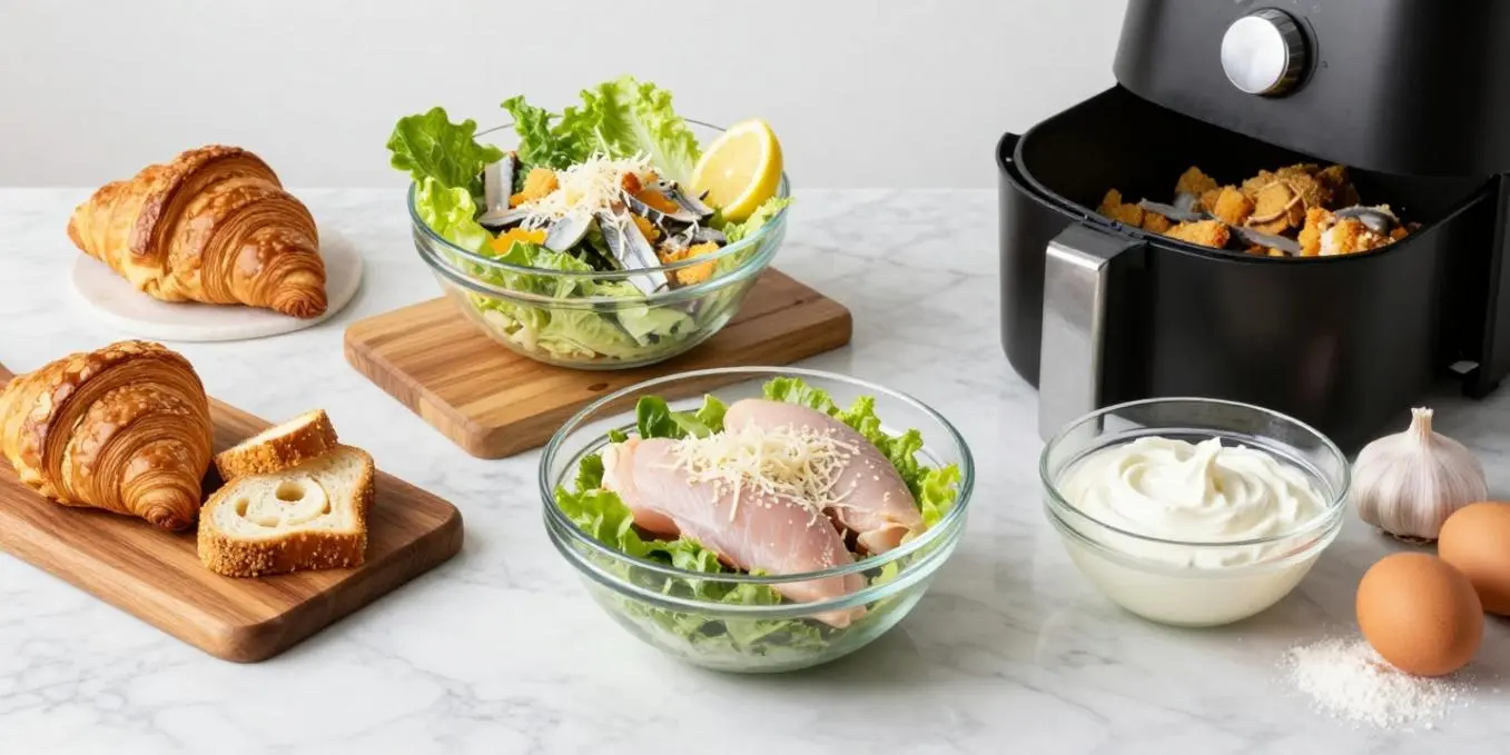 Unleash Flavor: Crunchy Chicken Caesar Sandwich You'll Love!