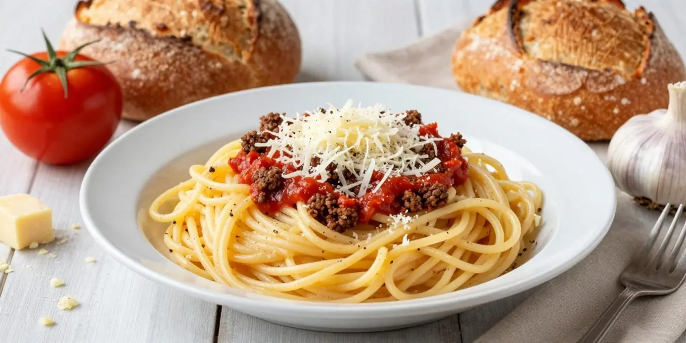 Easy Spaghetti Garlic Bread Bowls: Crispy, Cheesy & Quick!