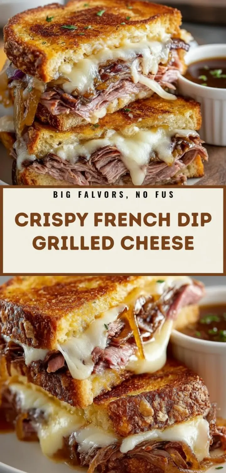 recipe image of deli roast beef provolone cheese white bread butter caramelized onions garlic au jus beef broth worcestershire thyme french fried onions mustard chives swiss gouda sourdough homemade beef arranged on a white marble kitchen counter with healthy clear glass bowls and rustic brown wooden kitchen sets under soft diffuse daylight