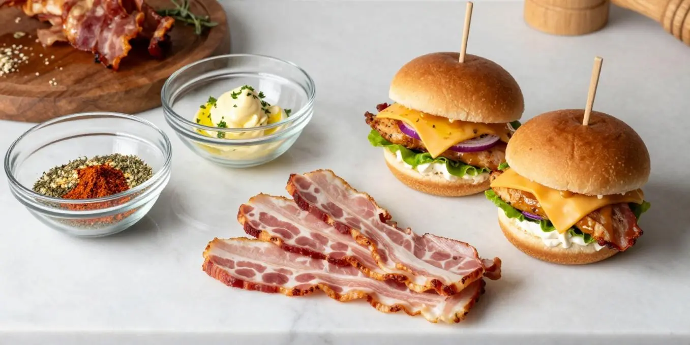 Honey Mustard BLT Chicken Sliders: Easy Dinner Perfection!