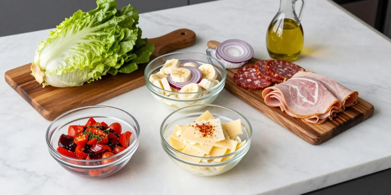 Italian Grinder Salad Sandwich: You'll Love this Quick & Easy Dinner!