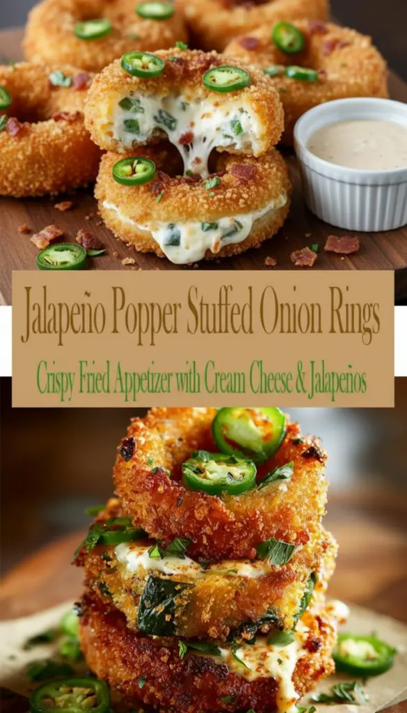 recipe image of onions cream cheese cheddar cheese jalapenos bacon flour eggs panko breadcrumbs garlic powder salt pepper chorizo