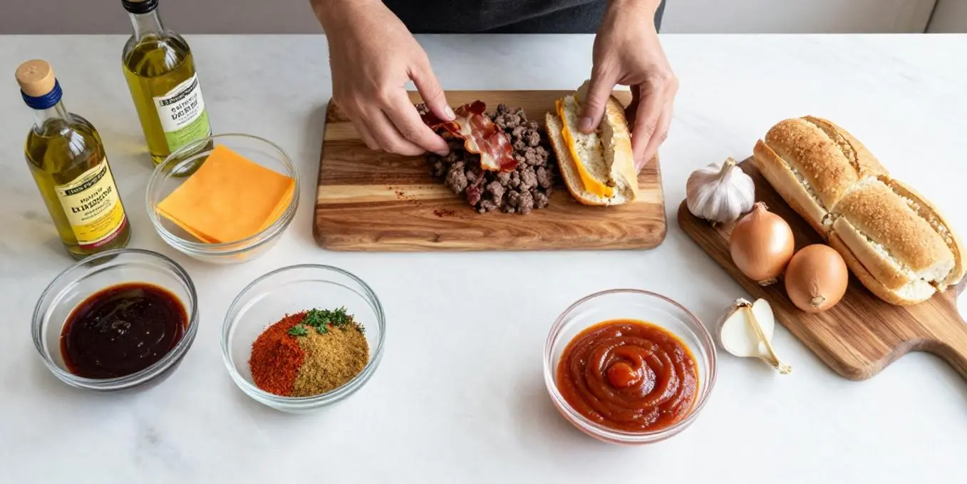 Sizzling Bourbon BBQ Bacon Cheeseburger Meatball Subs: Easy, Flavorful Family Favorite!