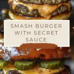 Smash Burger Recipe with Secret Sauce Magic (Easy Dinner!)