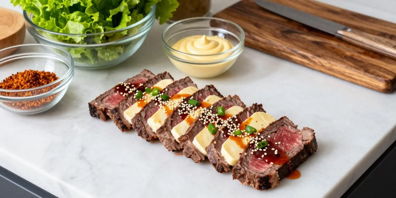 Spicy Kimchi Bulgogi Cheesesteak: Your New Favorite Easy Dinner!