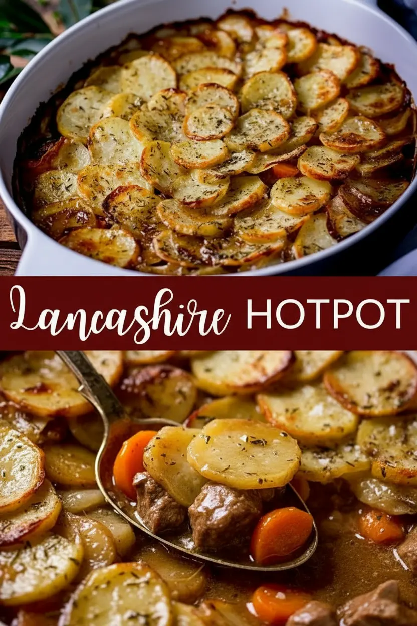 recipe image of a realistic top down mise en place shot showing fresh lamb shoulder neck potatoes onions carrots lamb stock flour worcestershire sauce butter lamb kidneys bay leaves and thyme arranged on a white marble kitchen counter with healthy clear glass bowls and rustic brown wooden kitchen sets under soft diffuse daylight