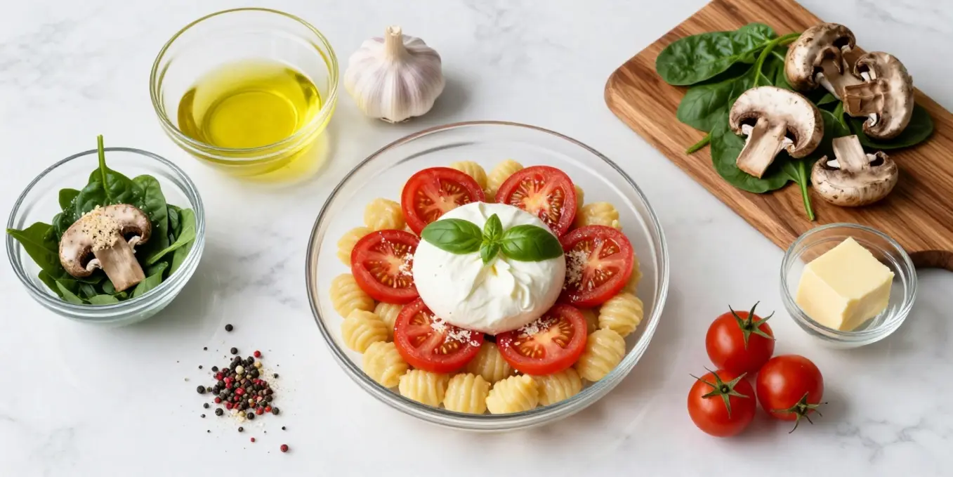 30-Minute Creamy Tomato Gnocchi with Burrata | Quick & Easy Dinner!
