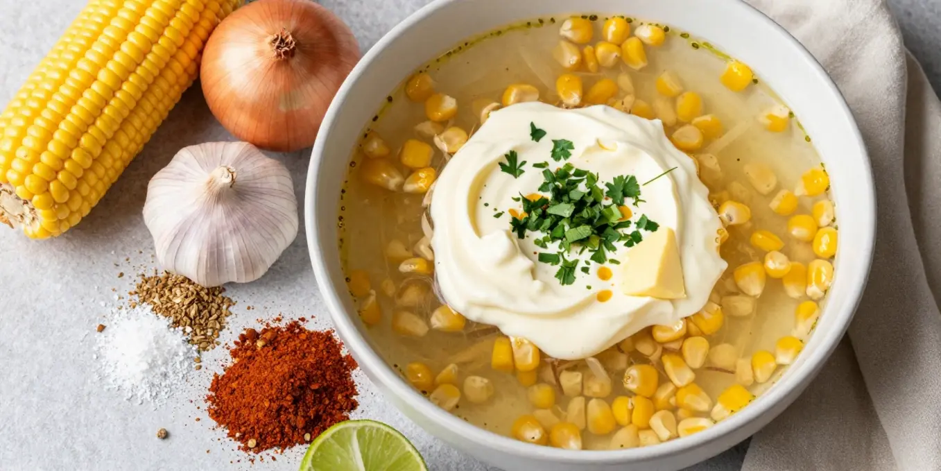 Mexican Corn Soup Recipe - Quick & Creamy Comfort!