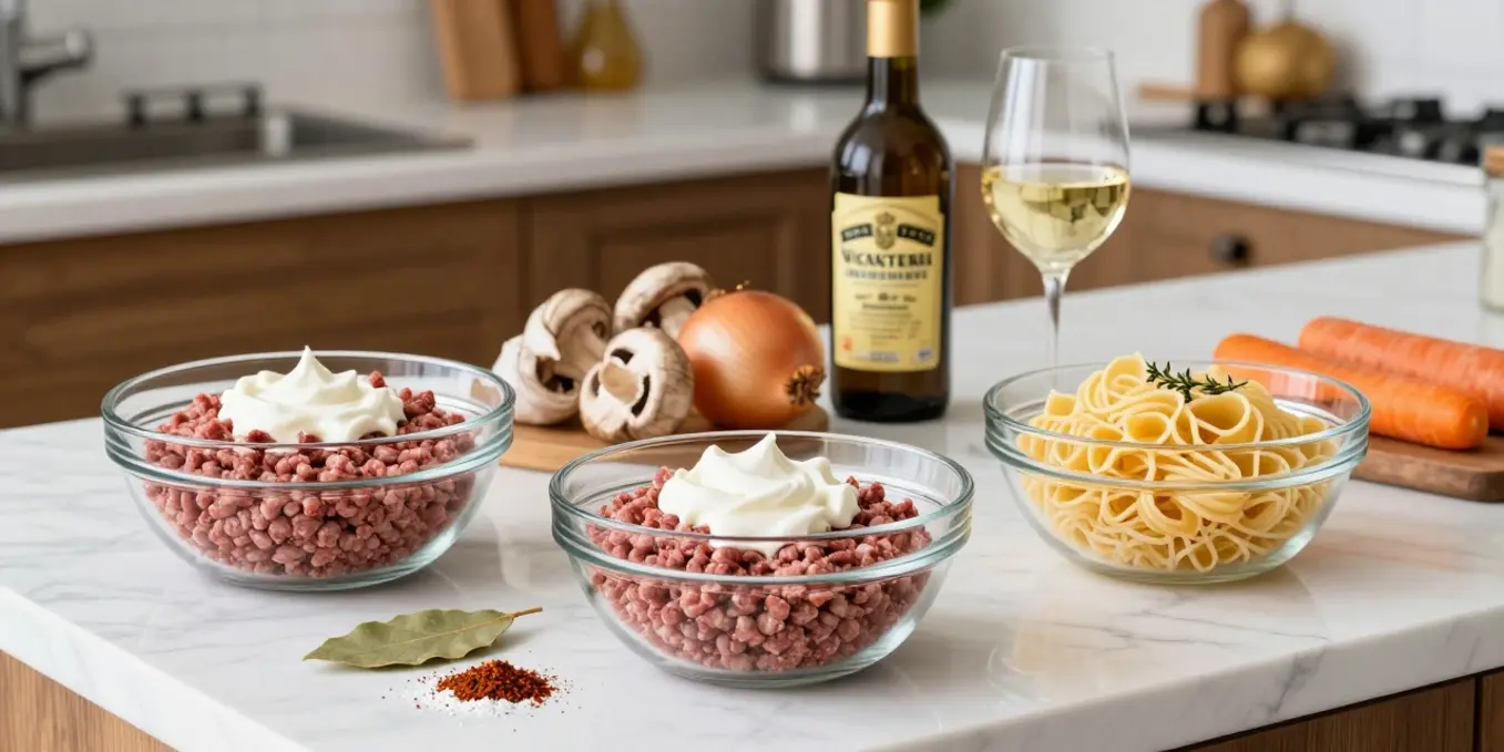 Creamy Ground Beef Stroganoff: Quick & Easy Family Dinner