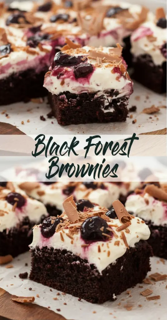 recipe image of chocolate cherries cream butter eggs flour sugar vanilla extract cocoa powder heavy cream sour cream almond extract arranged on a white marble kitchen counter with healthy clear glass bowls and rustic brown wooden kitchen sets under soft diffuse daylight