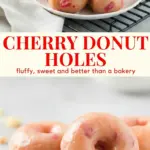 recipe image of flour sugar eggs butter milk baking powder cherry preserves cream cheese ricotta cheese chocolate sauce powdered sugar vanilla extract cinnamon nutmeg lemon zest almond extract cornstarch heavy cream buttercream frosting arranged on a white marble kitchen counter with healthy clear glass bowls and rustic brown wooden kitchen sets under soft diffuse daylight