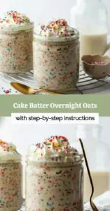 recipe image of a top down mise en place shot showing oats milk eggs butter sugar vanilla extract flour baking powder cocoa powder chocolate chips cake mix maple syrup cinnamon nutmeg chia seeds protein powder arranged on a white marble kitchen counter with healthy clear glass bowls and rustic brown wooden kitchen sets under soft diffuse daylight