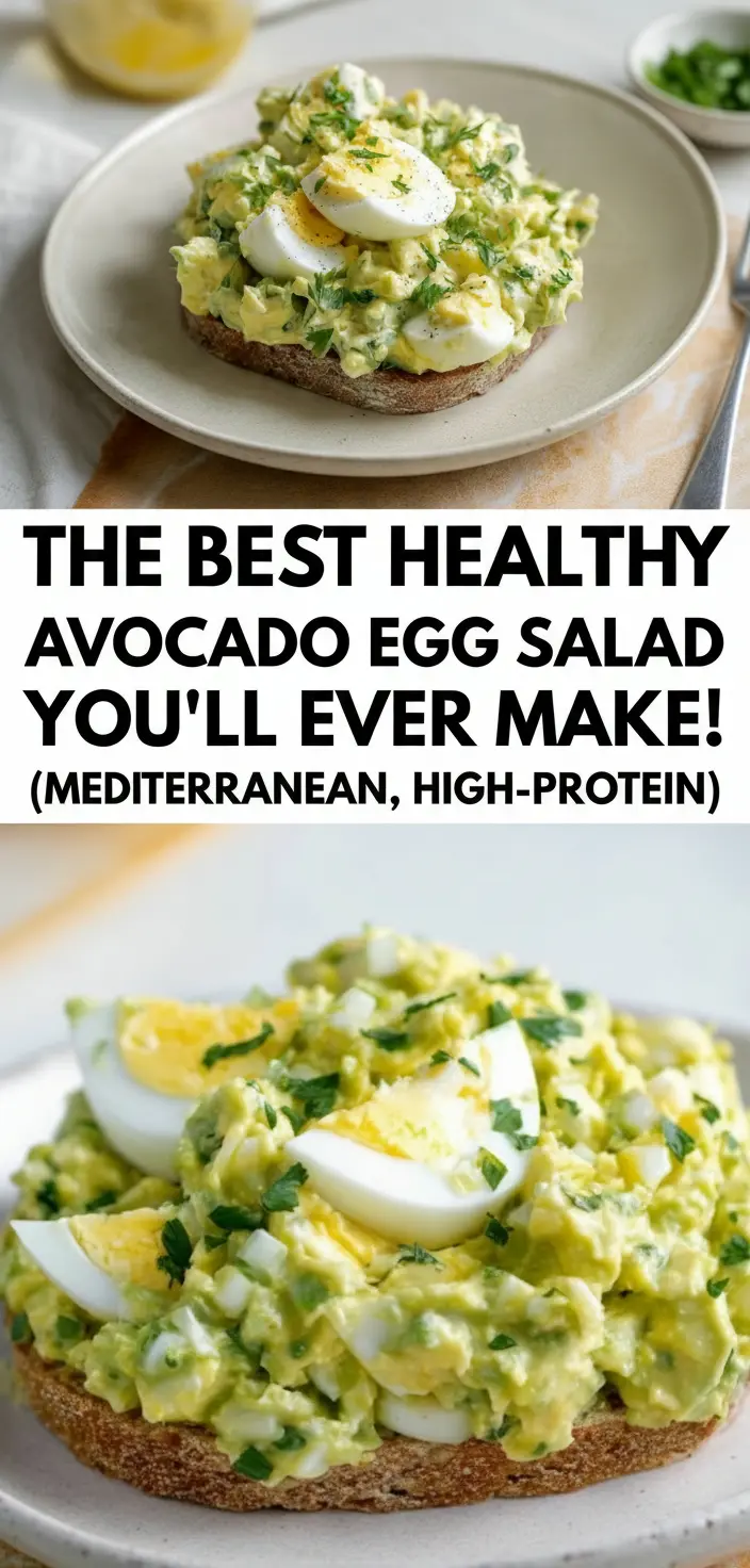 recipe image of a realistic top down mise en place shot showing avocado hard boiled eggs mayonnaise lemon juice celery onion dill paprika salt pepper garlic powder everything bagel seasoning greek yogurt cucumber tomato bell pepper black pepper fresh herbs arranged on a white marble kitchen counter with healthy clear glass bowls and rustic brown wooden kitchen sets under soft diffuse daylight