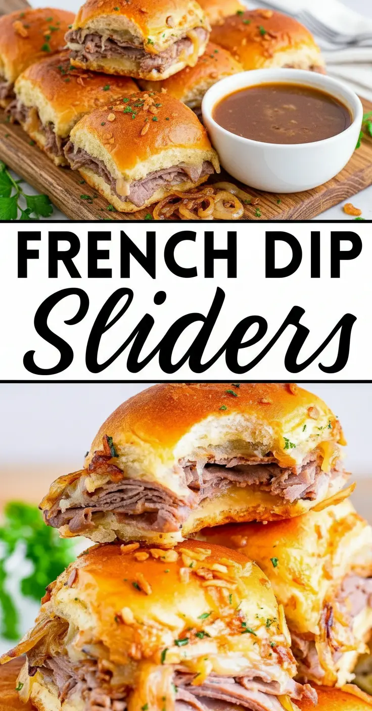 recipe image of roast beef sourdough rolls au jus provolone cheese horseradish butter garlic onions beef broth Worcestershire sauce mustard black pepper salt olive oil thyme rosemary arranged on a white marble kitchen counter healthy clear glass bowls rustic brown wooden kitchen sets soft diffuse daylight