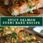 recipe image of a top down mise en place shot showing salmon fillet sushi rice cream cheese spicy mayo avocado cucumber sesame seeds nori sheets soy sauce ginger garlic green onions black sesame seeds imitation crab bell peppers carrots arranged on a white marble kitchen counter with healthy clear glass bowls and rustic brown wooden kitchen sets under soft diffuse daylight