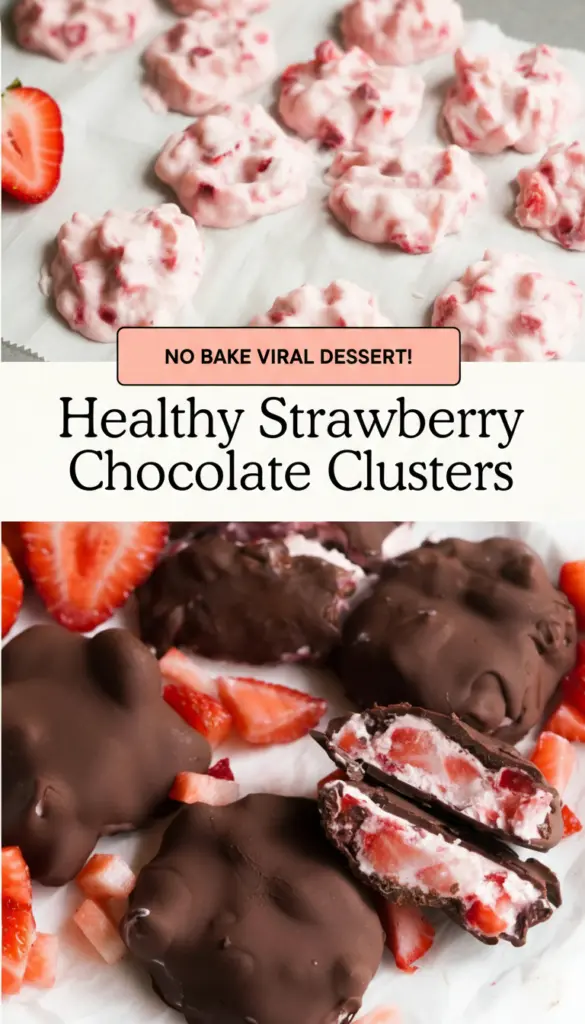 recipe image of A top down mise en place shot showing Greek yogurt strawberries cocoa powder honey or maple syrup vanilla extract chia seeds nuts or coconut flakes berries stevia agave nectar almond butter oats coconut oil arranged on a white marble kitchen counter with healthy clear glass bowls and rustic brown wooden kitchen sets under soft diffuse daylight