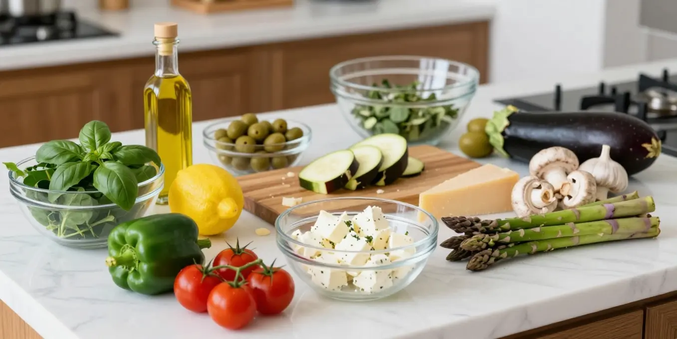 Veggie Pasta with Baked Feta: Your Easy Weeknight Meal!