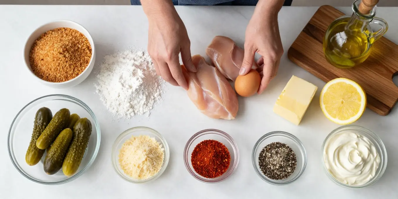 Crispy Dill Pickle Parm Chicken: Easy Dinner!