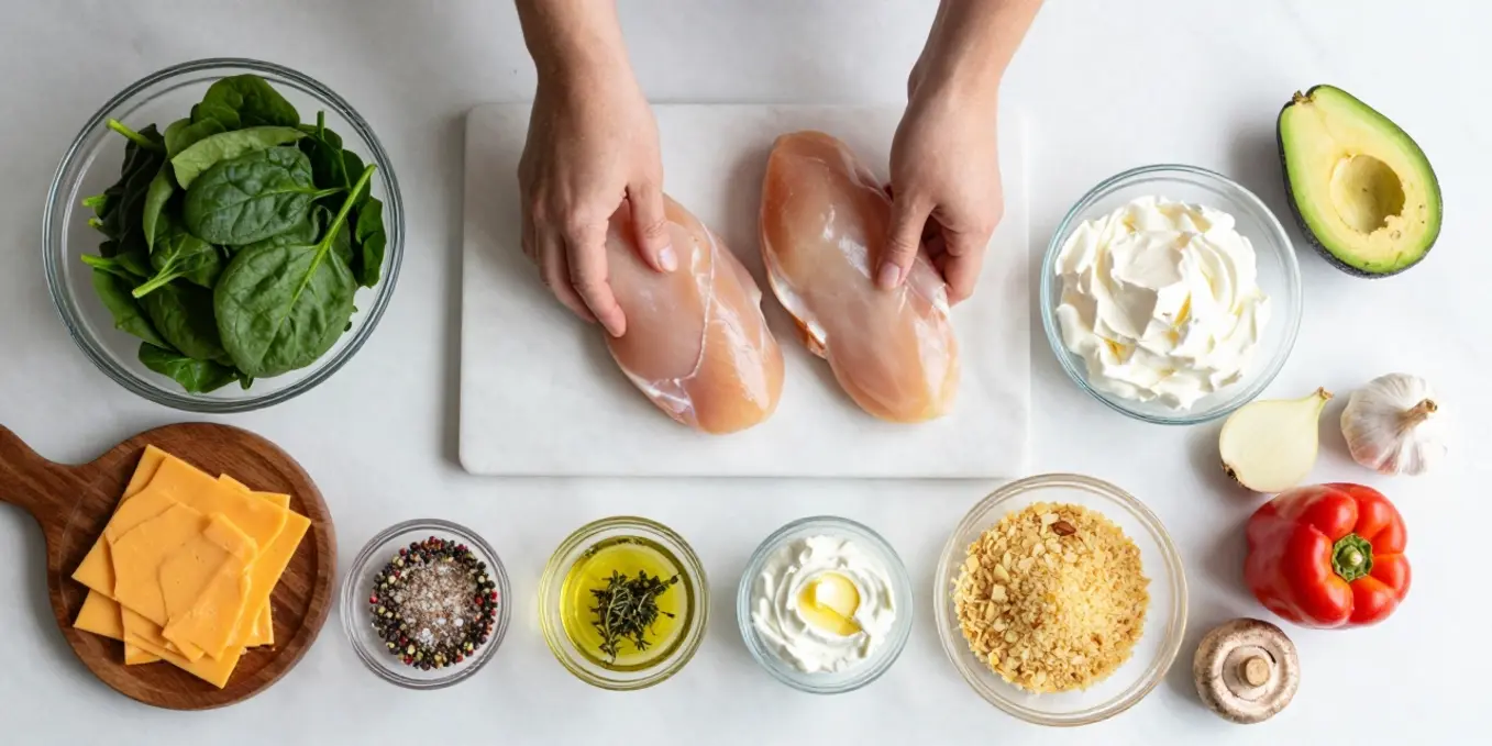 Keto Spinach Stuffed Chicken Breasts: Your New Favorite Low Carb Dinner!